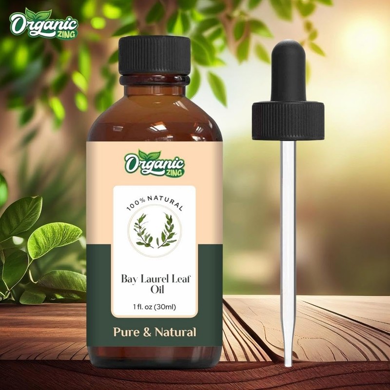Organic Zing Bay Laurel Leaf (Laurus Nobilis) Oil | Pure