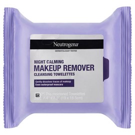 Neutrogena Night Calming Makeup Remover Cleansing Wipes 25 Pack