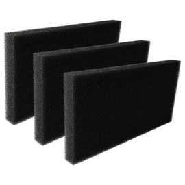 vhbw 3 x Foam Filters Compatible with Gorenje D8565NR, D 8565 NR, D8666N, D 8666 N, D9565N Tumble Dryer Replacement Filter Set