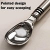Solid Professional Non-Stick Heavy Duty Stainless Steel Ice Cream Scoop