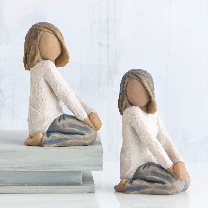 Willow Tree 26223 Figur Froehliches Kind, 5,1 x 3,8 x