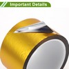 HOPESPANNER Universal 164.04ft x 2.36" Air-Release Adhesive Pinstripe Tape Matte