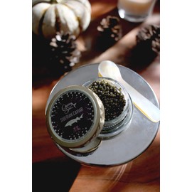 Caviar Star Luxurious MALOSSOL Siberian Sturgeon Caviar - Sustainably Farmed Premium Acipenser Baerii Roe - Gourmet Delicacy with Rich, Buttery, Nutty Flavor - 1 Ounce