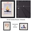 Yaetm 8x10 Double Floating Mat Picture Frame Set of 2,