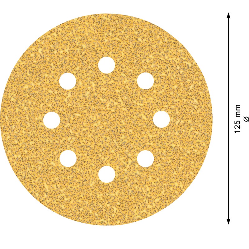Bosch Professional EXPERT C470 Sandpaper for 50x Random Orbital Sanders