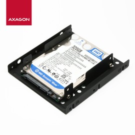 AXAGON RHD-225 Internal Dual Hard Drive Frame, Mounting Frame 2 x 2.5 Inch SSD/HDD to 3.5 Inch Adapter