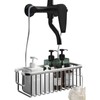 PZJFH Shower Caddy, Hook Design Shower Shelf，Strong Load-Bearing Capacity Shower，Bathroom