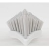 Sanbelm B33011 Bathroom Cleaning Brush, Gray, Approx. Width 2.4 x