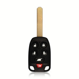 Keylessbest Key Fob Remote Replacement for 2011 2012 2013 Honda Odyssey 6 Buttons 313.8MHz N5F-A04TAA,Black