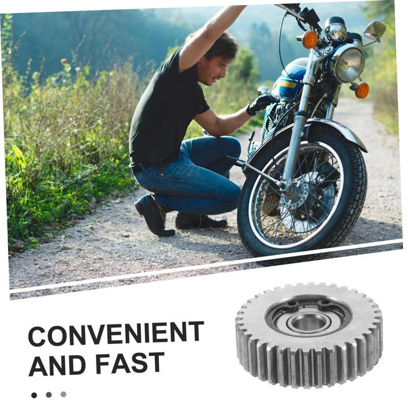 SOLUSTRE Sturdy Steel Gear Assembly for Electric Vehicle 36 Tooth
