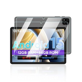 Screen Protector for aiprotablet A30T Android 15 Tablet, 10 inch Tablets,Anti-Scratch 9H Hardness Touch Sensitive 2.5D Rounded Edges Bubble Free Easy to Install,2 Pack.