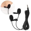 ASHATA Lavalier Microphone Omnidirectional Lapel Mic, Portable Professional Microphone with
