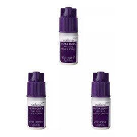 Nailene 3 X Pegamento De Uñas Postizas Ultra Rápido Nailene Manicure