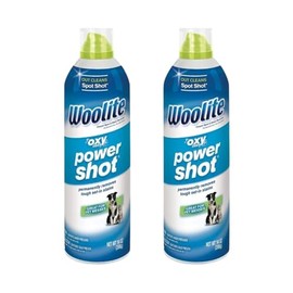Bissell Woolite Oxy Deep Power Shot Fresh Scent Carpet Cleaner 14 oz. Liquid, Pack of 2