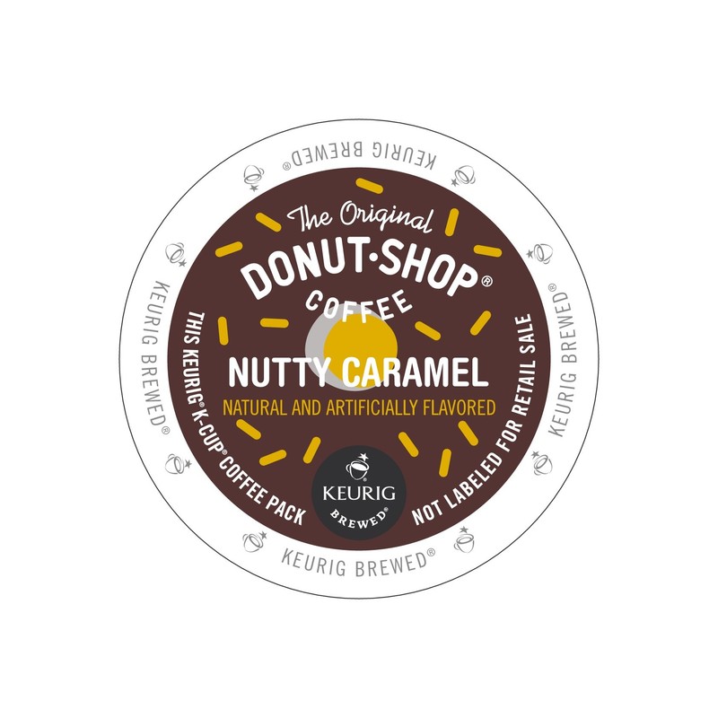 The Original Donut Shop Coffee Nutty Caramel K-Cups , 12-Count