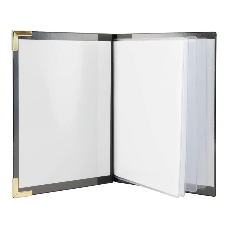 Securit Basic Range A5 Menu Holder with 2 Double Insert,