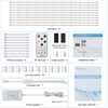 Enteenly LED Under-Unit Light Cabinet Light, 5 m Warm White