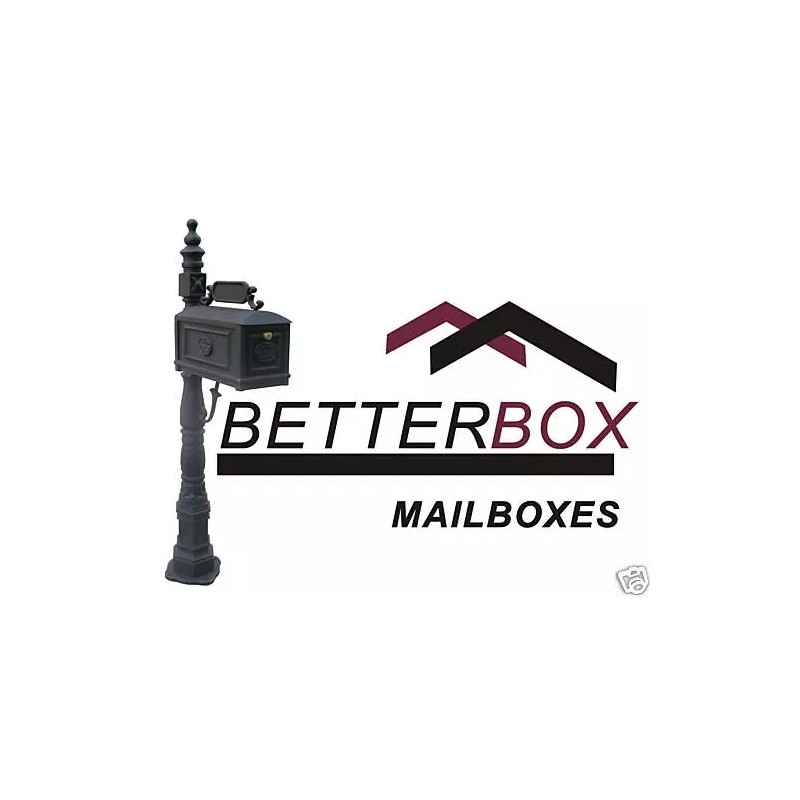 Better Box Mailboxes 2" Brass Numbers Better Box Mailboxes Brass