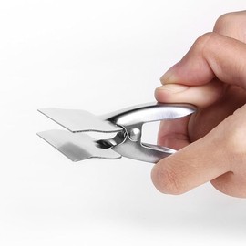 Pack of 8 Stainless Steel Sealing Clips and 10 Plastic Sealing Clips, Item Bag Clips, Kitchen Clips