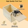 LINYIJOY 2 Stück Spinne In Box, Spinne Streich Box Streich