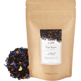 Black Tea Tea Rico Tea Bags 0.1 oz (2.5 g) x 8 Pieces Fruit Basket