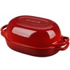 EDGING CASTING Enameled Cast Iron Dutch Oven Pot with Lid,