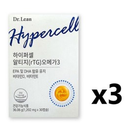 Dr.Lin Hypercell Altige Omega 3 1202mg / 닥터린 하이퍼셀 알티지 오메가3 1202mg X 30캡슐 3박스 송중기 550370