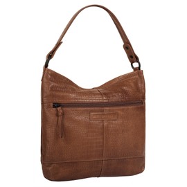 Betty Barclay Women's Shoulder Bag Cognac Genuine Leather 021875, Cognac