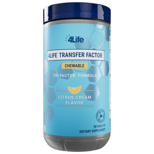 4Life Transfer Factor Chewable Tri-Factor Formula -with Cow Colostrum and
