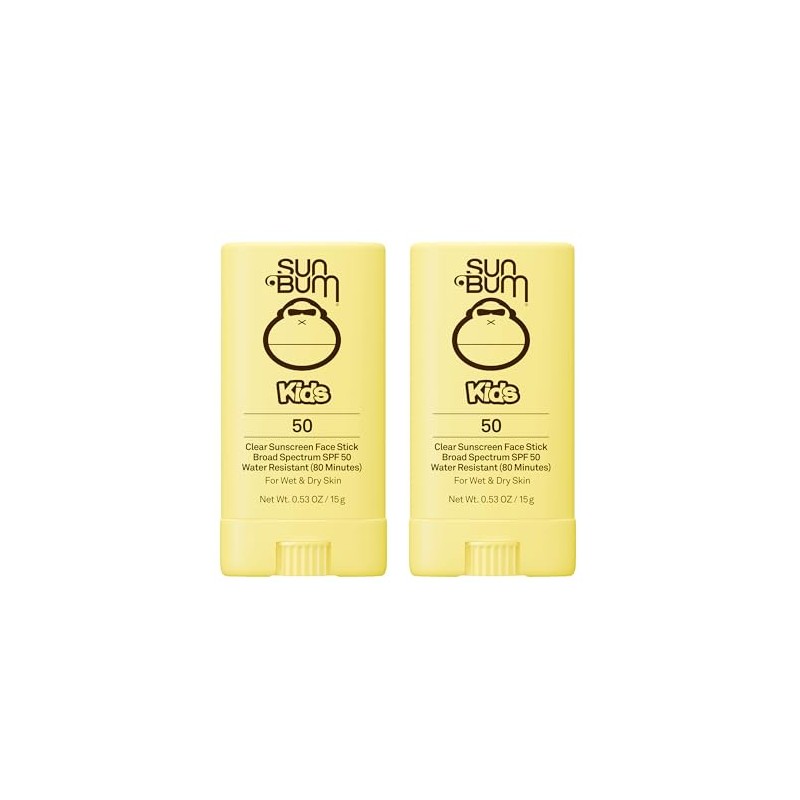 Sun Bum Kids SPF 50 Clear Sunscreen Face Stick |
