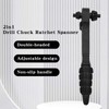 VLUVLA 2-in-1 Drill Chuck Key Wrench,2-in-1 Professional Wrench, Iron Drill
