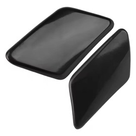 KitearHster 39876478 39876479 Left & Right Car Front Bumper Headlight Washer Cover Cap Fit for Volv o C30 2008-2010