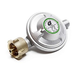 Wiltec Pressure Regulator to 50 mbar, Regulated 1.5 kg/h, for Gas Cylinders with 21.8 x 1.14 L Gas Pressure Regulator Gas Pressure Regulator Gas Pressure Regulator