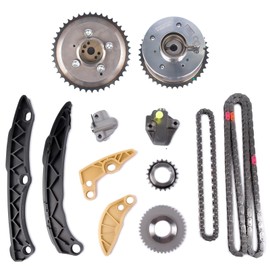 GELUOXI Timing Chain Kit w/VVT Gears Replacement for Kia Sorento Optima Sportage Hyundai Santa Fe Sport Sonata 2.4L 2.0L 2011-2016 243502G750 244702G350 231212G590