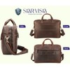 STAR VISTA Sforza Large 18" Laptop Messenger Bag, Full Grain