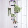 Hershii 5-Layer Indoor Plant Stand Pole Spring Tension Rod Corner