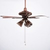 4 Pack Ceiling Fan Pull Chain Extender,Each Chain Length 39-inch(1