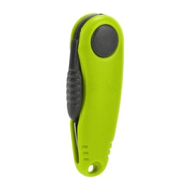 Alomejor Fishing device folding scissors, shrimp-shaped fishing line scissors, fishing line cut clipper fish, use folding scissors (3# yellow)