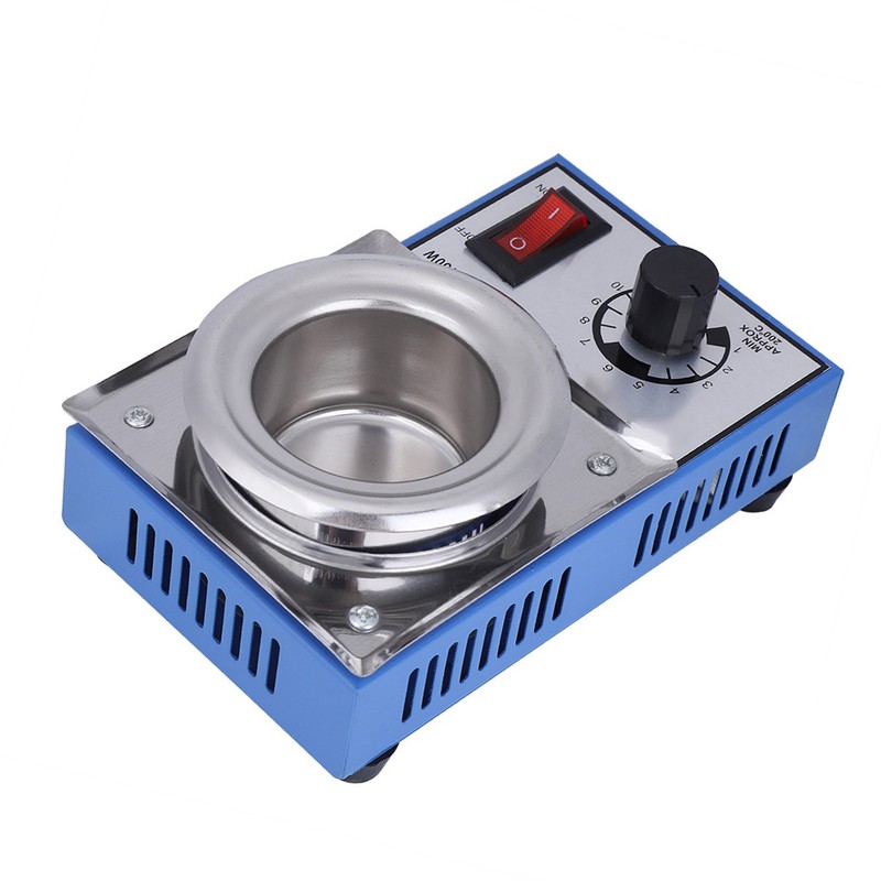 220V 150W Solder Pot Soldering Desoldering Bath 50mm ST-21C 450
