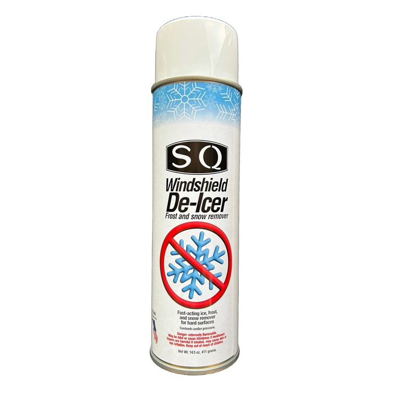 SQ Windshield De-Icer Frost and Snow Remover, 24 Pack, 14.5
