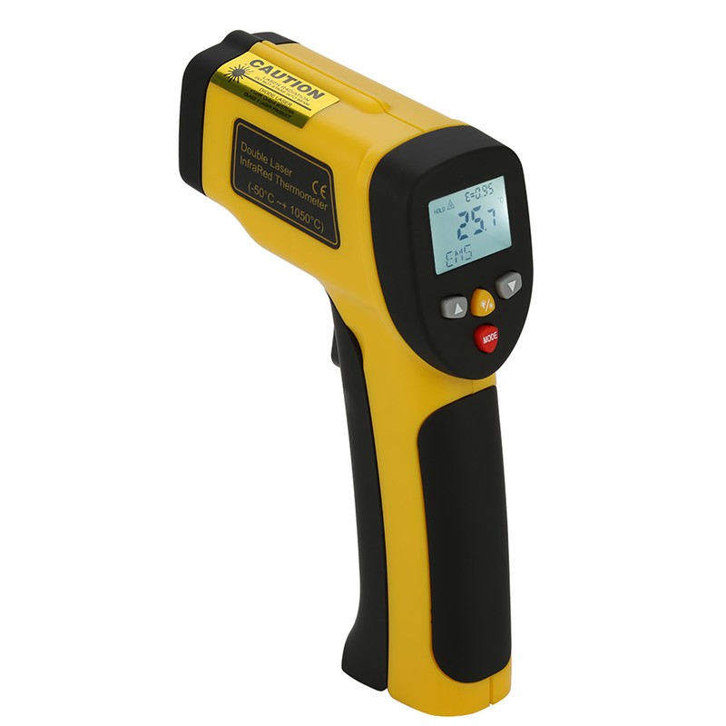Handheld Digital Industrial Infrared Thermometer IR Laser Temperature Gun Tester
