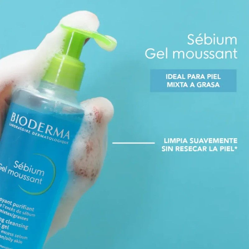 Bioderma Sébium Gel Moussant 500 Ml
