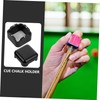 WHAMVOX Aluminum Chalk Holder Portable Tip Chalk Carrier Case for