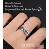 King Ring 6mm Fidget Ring – Spinner Ring for Men