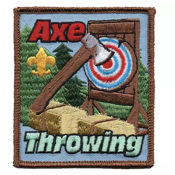 Boy Scouts of America BSA 3 inch Cub AXE THROWING