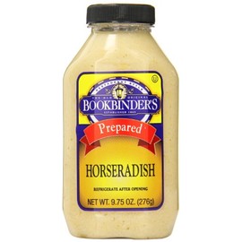 Bookbinder's Prepared Horseradish, 9.75 Ounce (Pack of 9)