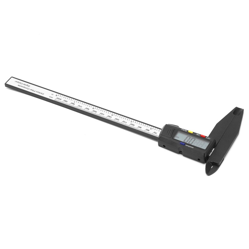 200mm Carbon Electric Digital Caliper Ruler with Large LCD Screen