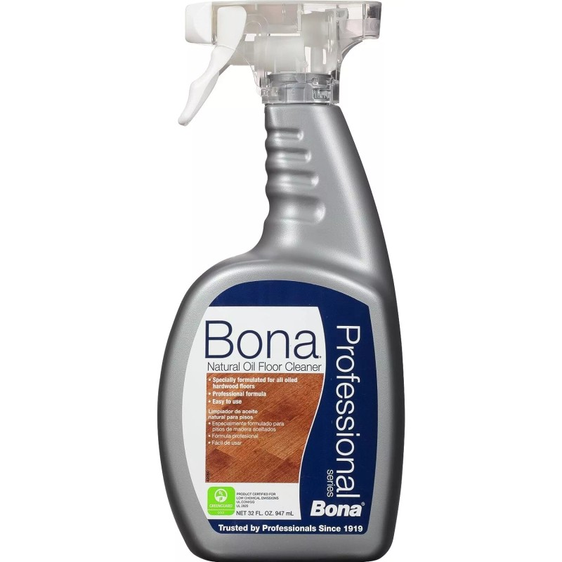 Bona Professional Series Natural Oil Hardwood Floor Cleaner Spray, 32