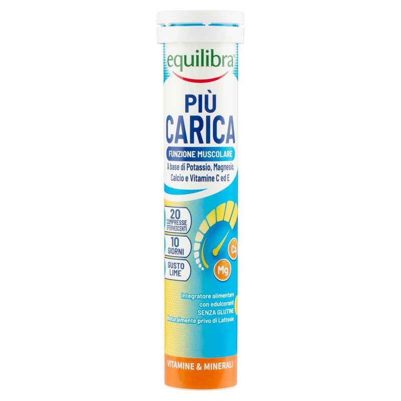 equilibra Integratori Alimentari, Più Carica, Integratore per la Normale Funzione