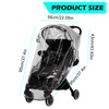 Griwuut Rain cover pram, good air circulation, rain cover, for
